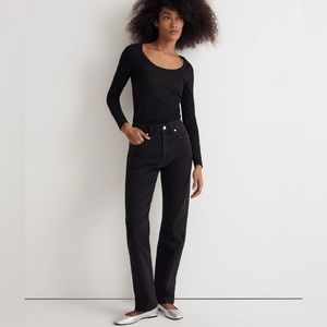 Madewell “The 90’s Straight Jean”